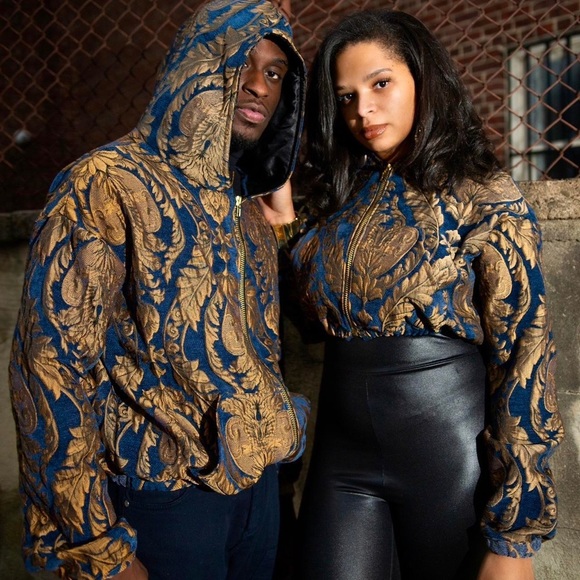 royal satin-lined hoodie - Picture 8 of 8